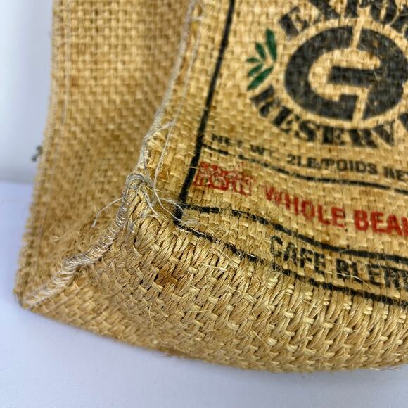 CAFE BRITT Costa Rica Arabica COFFEE BURLAP BAG SACK 2 Pound Bag - Picture 16 of 16